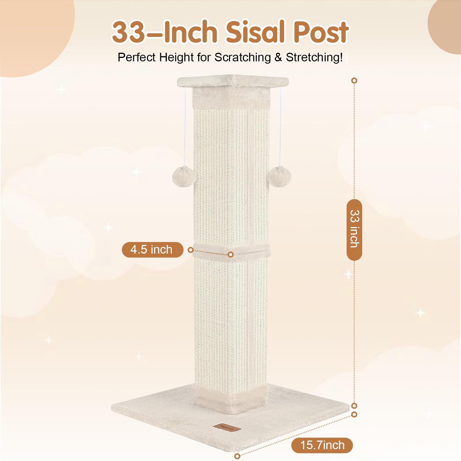 33in Cat Scratching Post