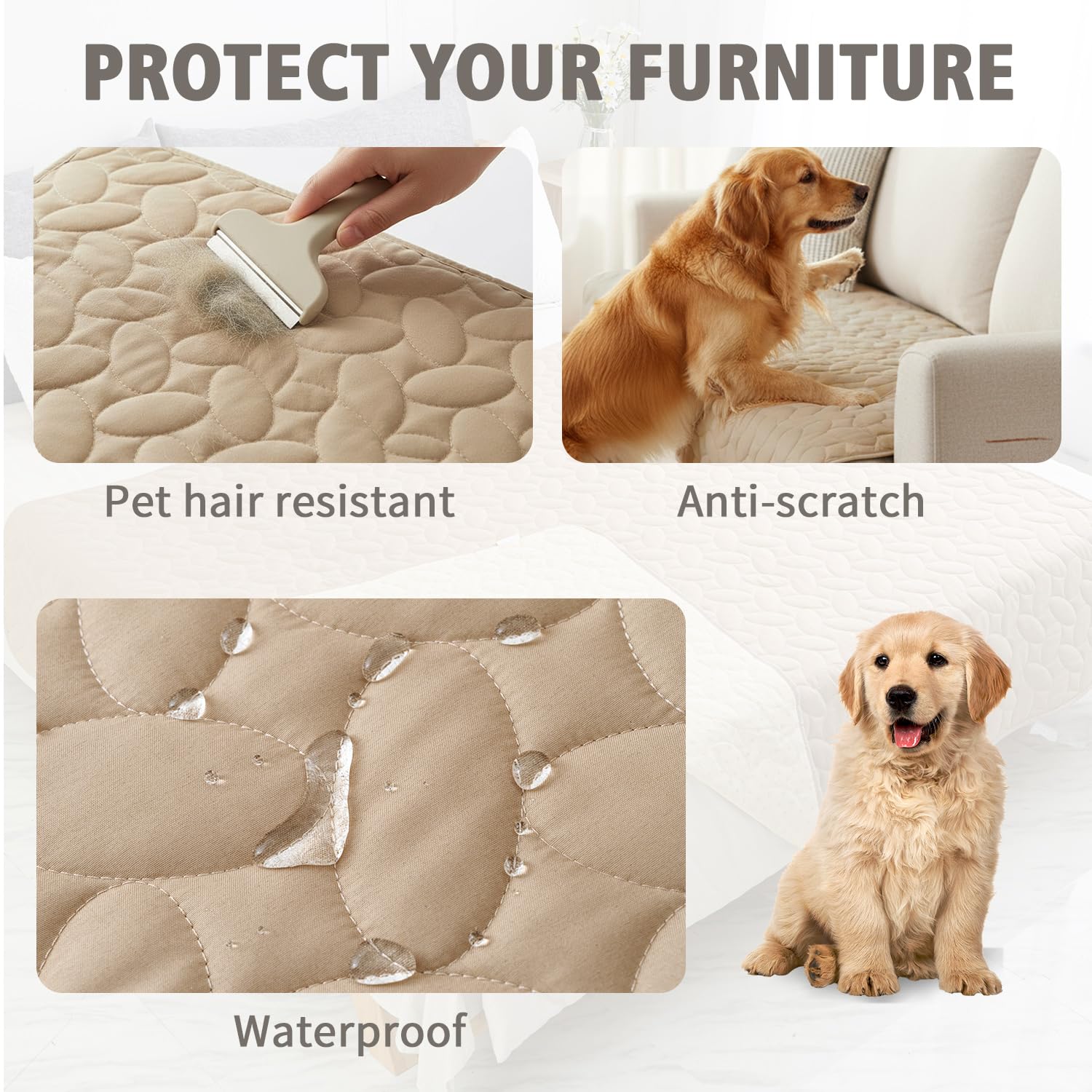 Ameritex Waterproof Pet Bed Cover