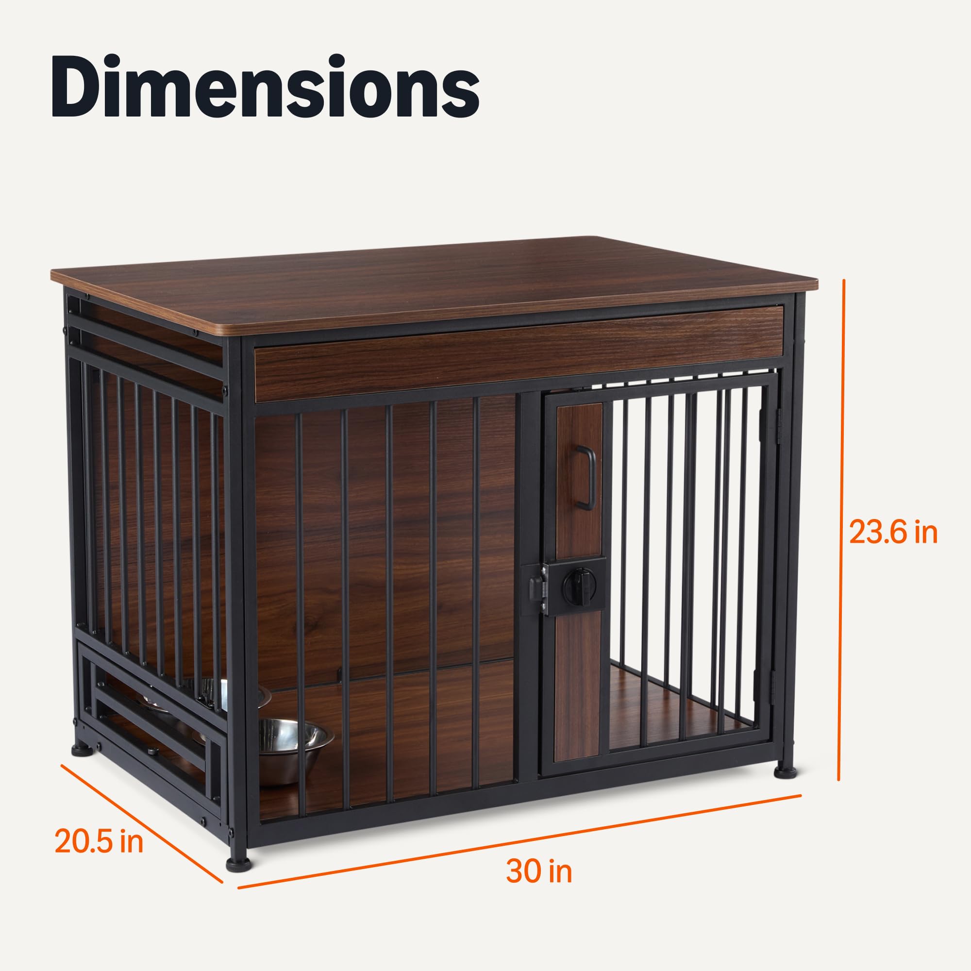 Amazon Basics Furniture Style Dog Crate